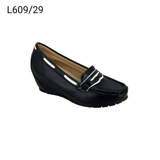 [L609/29] جزمة  L609/29  اسود37-41   B4