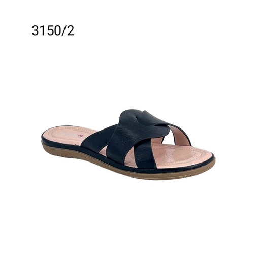 [3150/2] شبشب نسائي  3150/2  اسود    37-41      B4