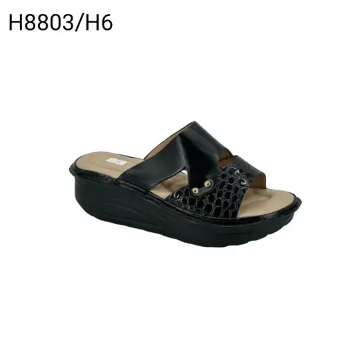 [ H8803/H6 ] شبشب H8803/H6  اسود37-41 B4