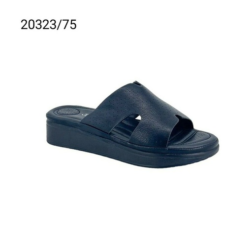 [20323/75] شبشب 20323/75  اسود37-41 B5