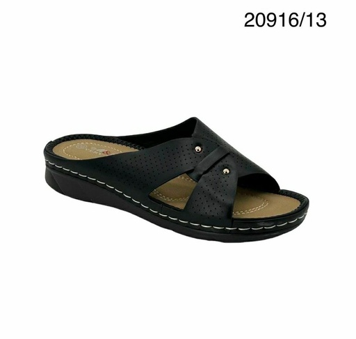 [20916/13] شبشب نسائي  20916/13  اسود    37-42      B5