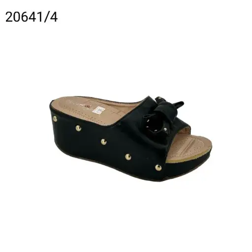 [20641/4] شبشب نسائي  20641/4  اسود    37-41      B5