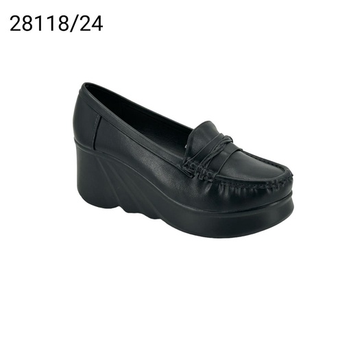[28118/24] جزمة نسائي  28118/24  اسود    37-41      C3