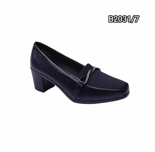 [B2031/7] جزمة نسائي  B2031/7  اسود    36-41      C3