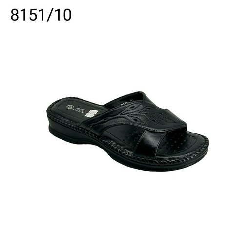 [8151/10] شبشب نسائي  8151/10  اسود    38-43      C4