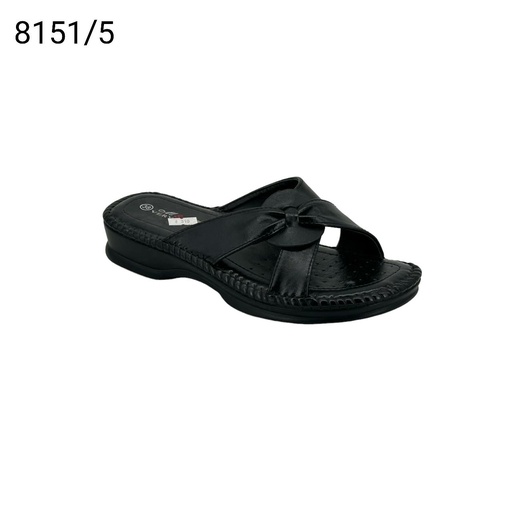[8151/5] شبشب نسائي  8151/5  اسود    38-43      C4