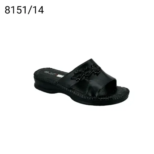 [8151/14] شبشب نسائي  8151/14  اسود    38-43      C4
