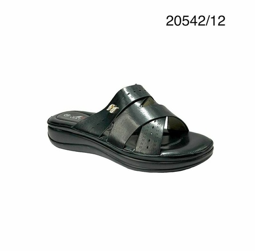 [20542/12] شبشب نسائي  20542/12  اسود    37-42      C4
