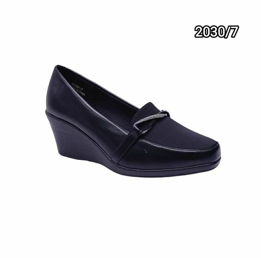 [2030/7] جزمة نسائي  2030/7  اسود    36-41      C6