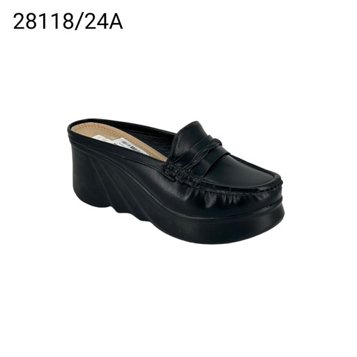 [28118/24A] سابو نسائي  28118/24A  اسود    37-41      D3