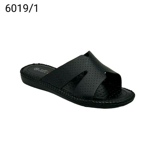 [B6019/1] شبشب نسائي  B6019/1  اسود    38-43      D3
