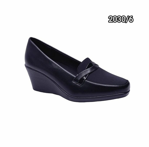 [2030/6] جزمة نسائي  2030/6  اسود    36-41      D4