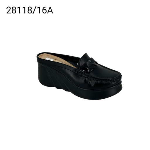 [28118/16A] سابو نسائي  28118/16A  اسود    36-41      D4