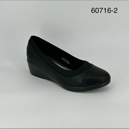 [60716/2] جزمة نسائي  60716/2  اسود    36-41      E2