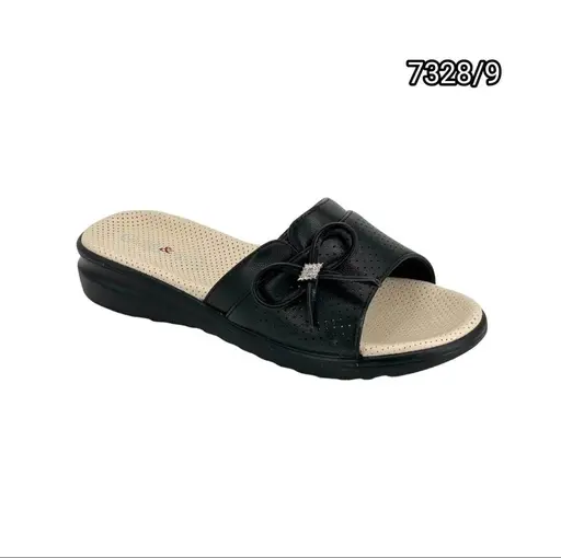 [7328/9C] شبشب نسائي  7328/9C  اسود    38-43      E4