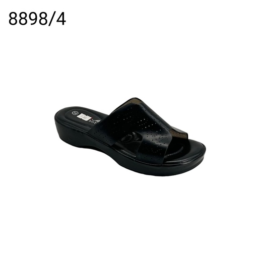 [8898/4] شبشب نسائي  8898/4  اسود    37-41      E6