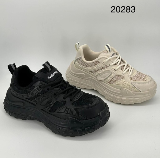 [20283] سبورت  نسائي 20283  اسود 35-40  F3