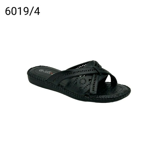 [B6019/4] شبشب نسائي  B6019/4  اسود    38-43      F3