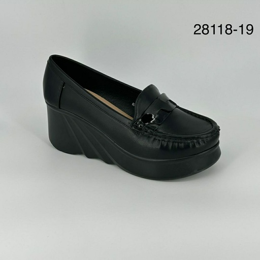 [28118/19] جزمة   28118/19  اسود36-41  F4