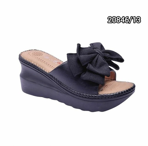 [20846/13] شبشب نسائي  20846/13  اسود    37-41      F4