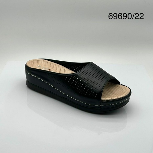 [69690/22] شبشب نسائي  69690/22  اسود    37-42      F5