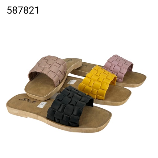 [587821] بلستك 587821ملون 38-42 شد36  F6