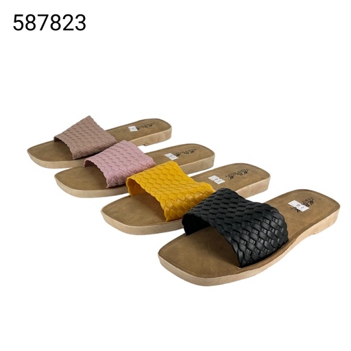 [587823] بلستك 587823ملون38-42 شد36   F6
