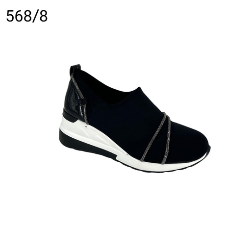 [S68/8] سبورت نسائي  S68/8  اسود    37-41      B5