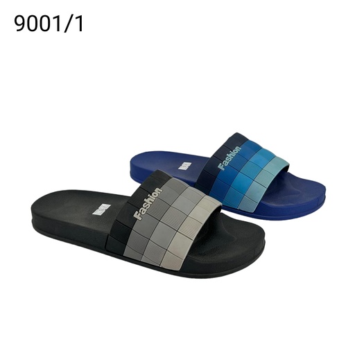 [9001/1] بلاستك رجالي  9001/1  بلو    40-45   شد48   F2