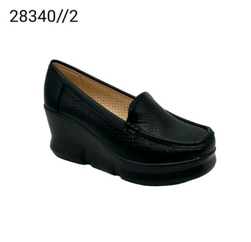 [28340/2] جزمة نسائي  28340/2  اسود    36-41      A6