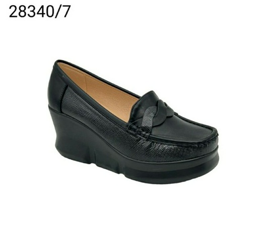 [28340/7] جزمة نسائي  28340/7  اسود    36-41      C6