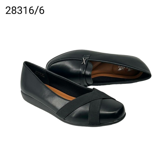 [28316/6] جزمة نسائي  28316/6  اسود    37-42      B5