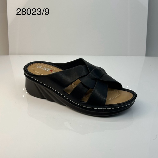 [28023/9] شبشب 28023/9 اسود 37-41   F6 C4