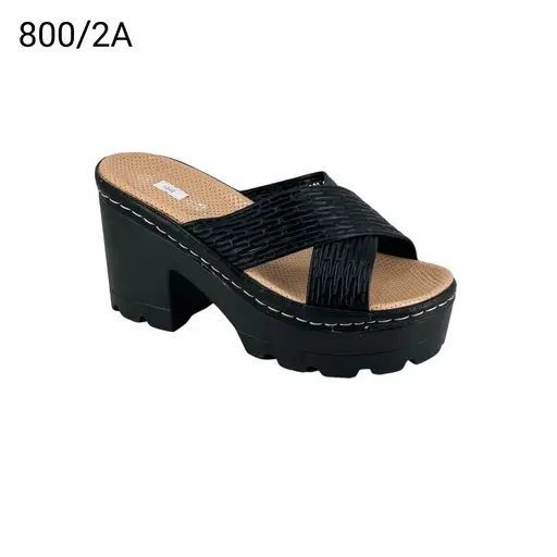 [800/2A] شبشب  800/2A  اسود 37-41   F5