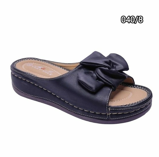 [040/8] شبشب نسائي  040/8  اسود    37-43      A6