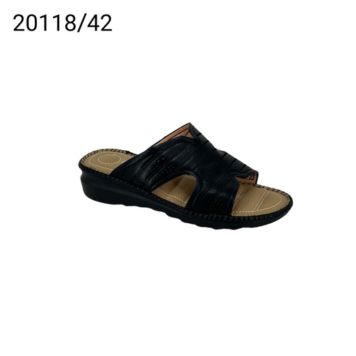[20119/48] شبشب نسائي  20119/48  اسود    37-42      A6
