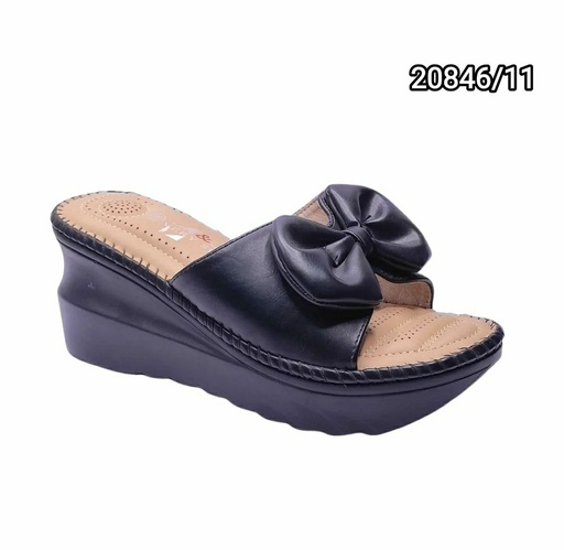 [20846/11] شبشب20846/11ربطة اسود37-41  D6