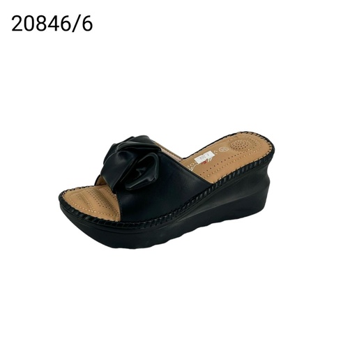 [20846/6] شبشب ربطة20846/6  اسود37-41  F5