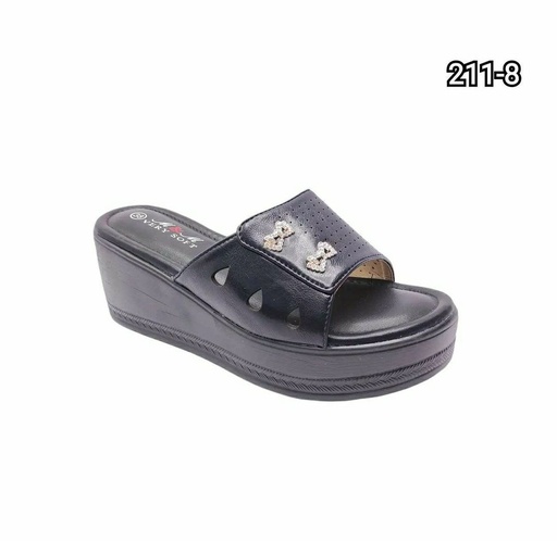 [211/8] شبشب211/8  اسود37-41  F5