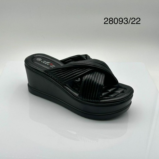 [28093/22] شبشب36-41كعب28093/22  اسود E3