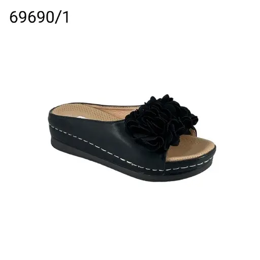 [69690/1] شبشب نسائي  69690/1  اسود    37-42      E3