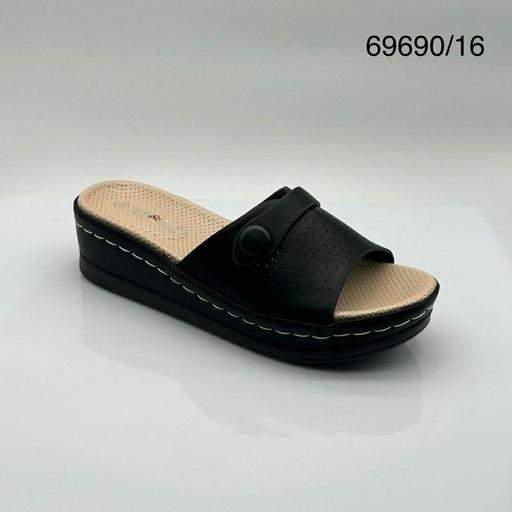 [69690/16] شبشب نسائي  69690/16  اسود    37-42      C4