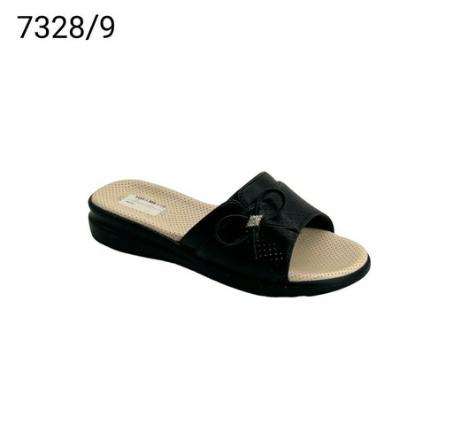 [7328/9] شبشب نسائي  7328/9  اسود    37-43      C4