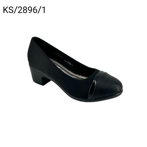 [KS2896/1] شبشب نسائي  KS2896/1  اسود    37-41      A3