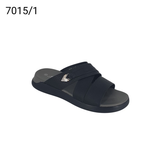 [7015/1] شبشب رجالي  7015/1  اسود    40-45      B6
