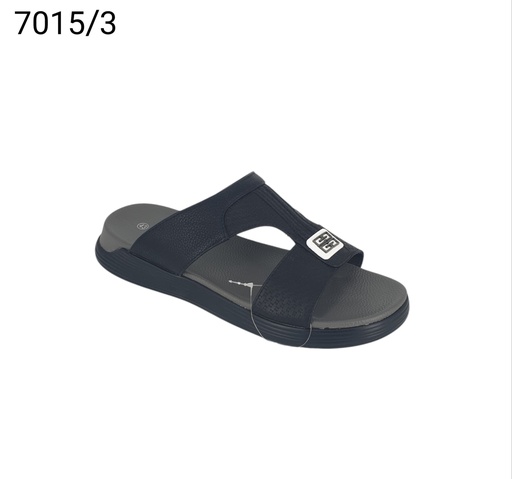 [7015/3] شبشب رجالي  7015/3  اسود    40-45      E6