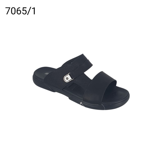 [7065/1] شبشب رجالي  7065/1  اسود    40-45      E6