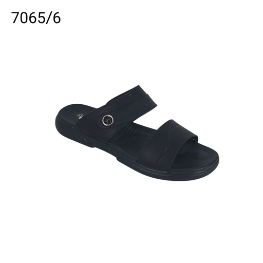 [7065/6] شبشب رجالي  7065/6  اسود    40-45      B6