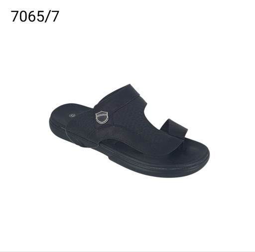 [7065/7] شبشب رجالي  7065/7  اسود    40-45      B6