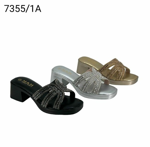 [7355/1A  ] شبشب نسائي  7355/1A  36-41   E3